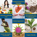 Herbion Liver Support - 60 vegetarian capsules - Liver Support