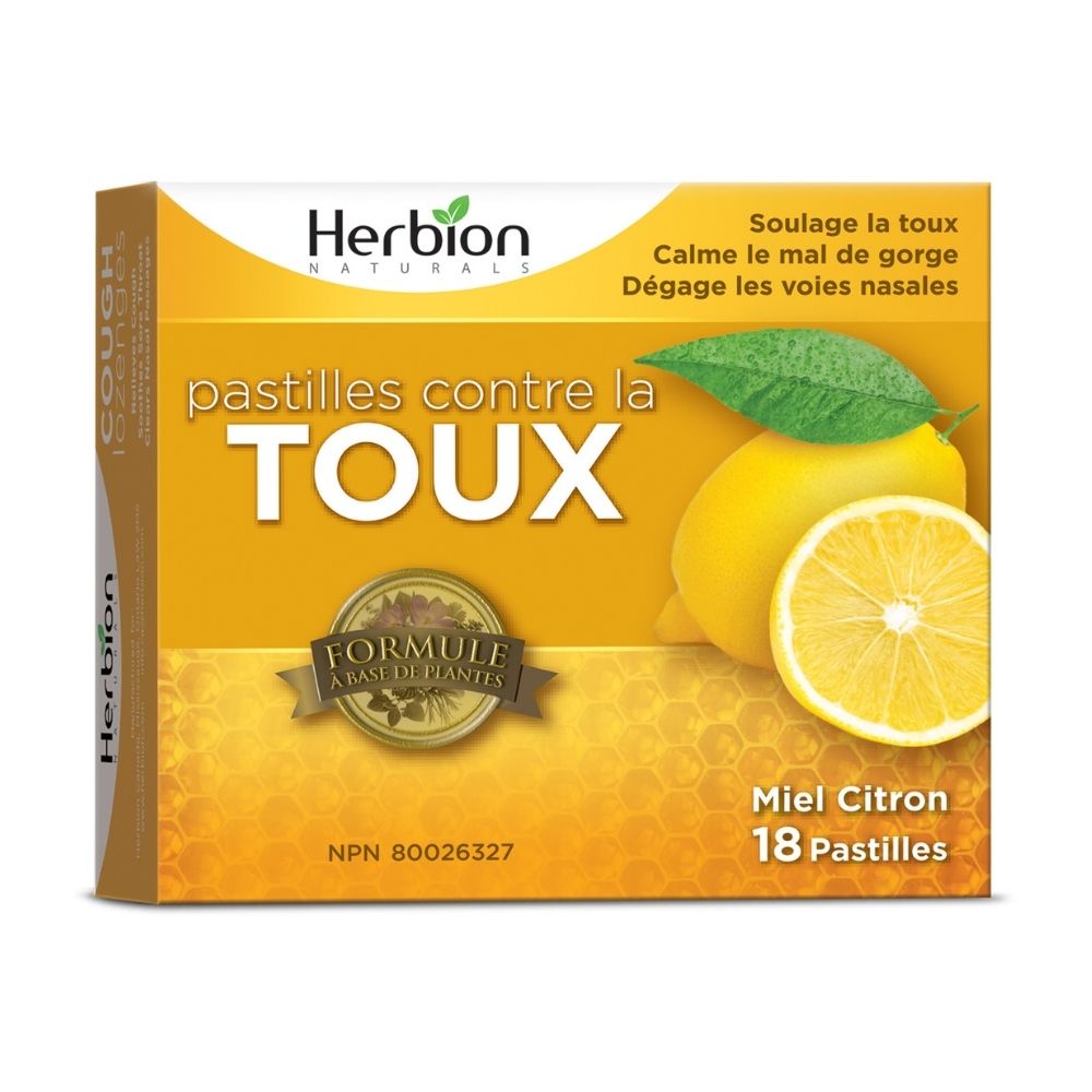 Herbion Cough Lozenges - Orange 18 Lozenges - Immune Support