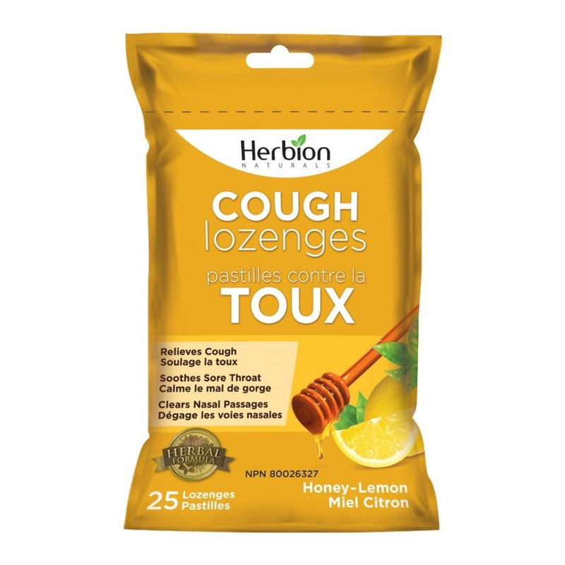 Herbion Cough Lozenges (Pouches) 25 Lozenges / Honey Lemon