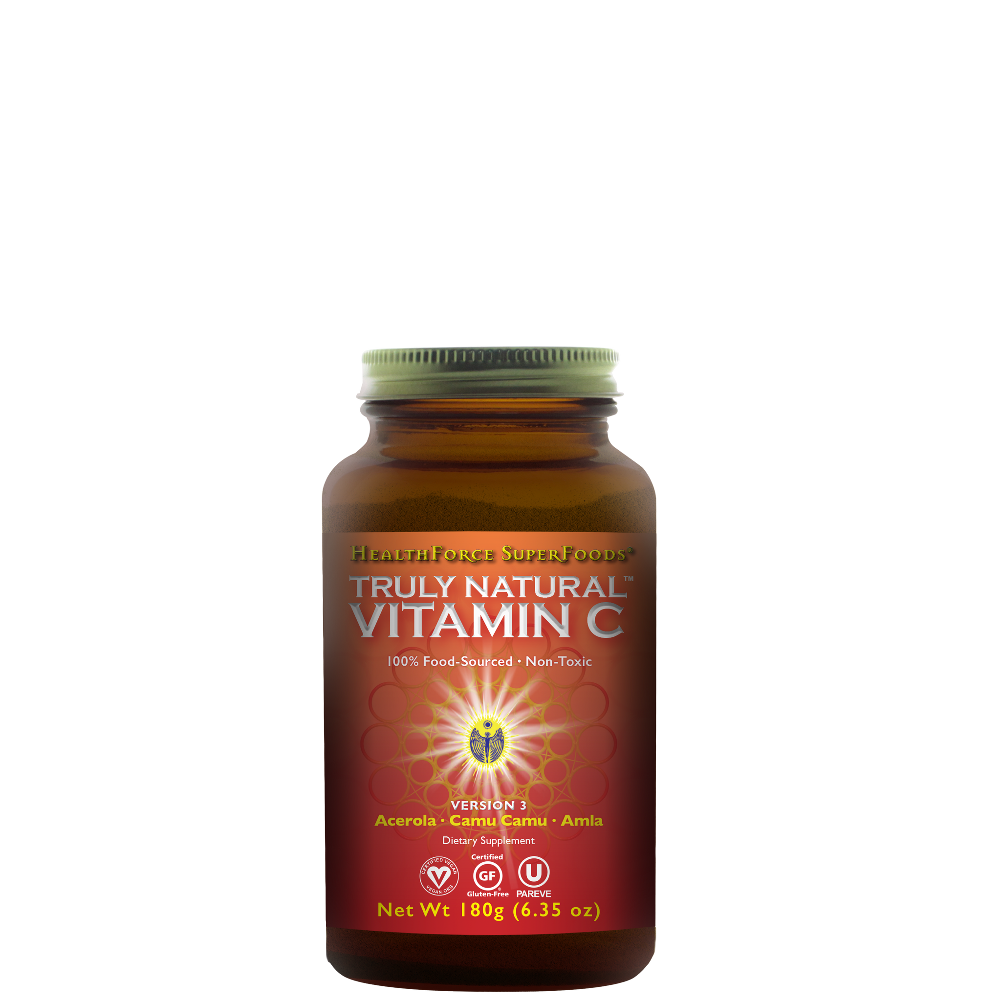 Truly Natural Vitamin C (with Cama Camu Berry, Whole Amla Berry and Acerola Cherry Extract) 180g