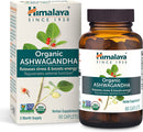 Himalaya - Organic Ashwagandha - 60 Caplets - Herbals