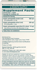 Himalaya - Organic Ashwagandha - 60 Caplets - Herbals