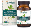 Himalaya - Organic Ashwagandha - 90 Caplets - Herbals