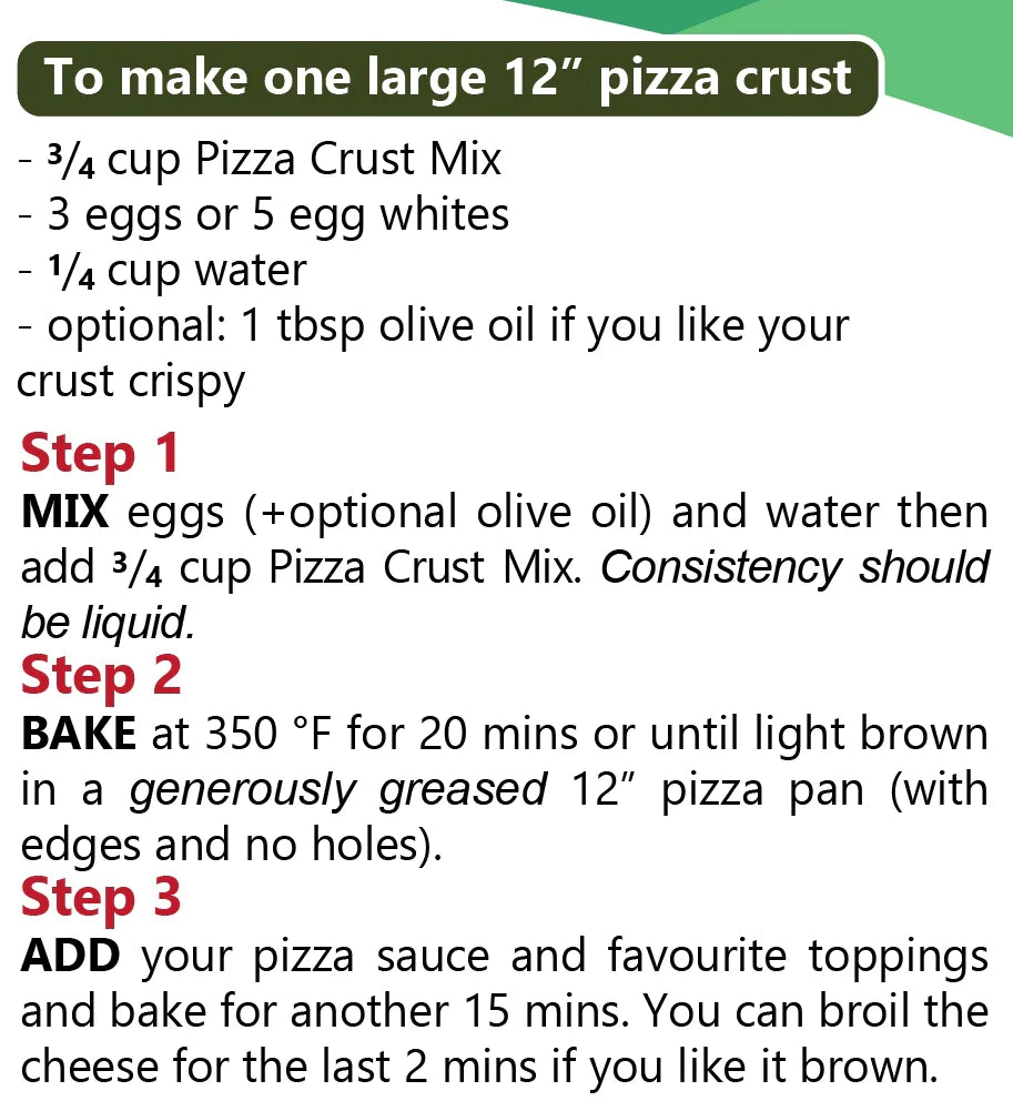 HoldTheCarbs Almond Flour Pizza Crust Mix 75g