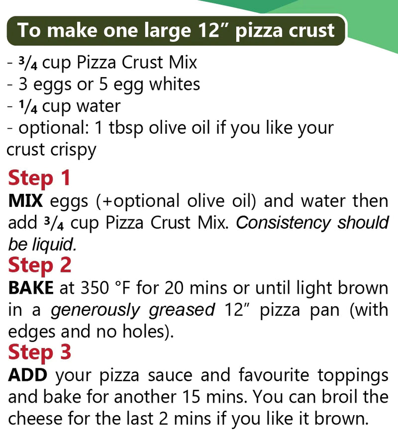 HoldTheCarbs Almond Flour Pizza Crust Mix 75g