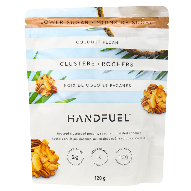 Handfuel Coconut Pecan Clusters - Coconut Pecan 120g - Nuts & Seeds