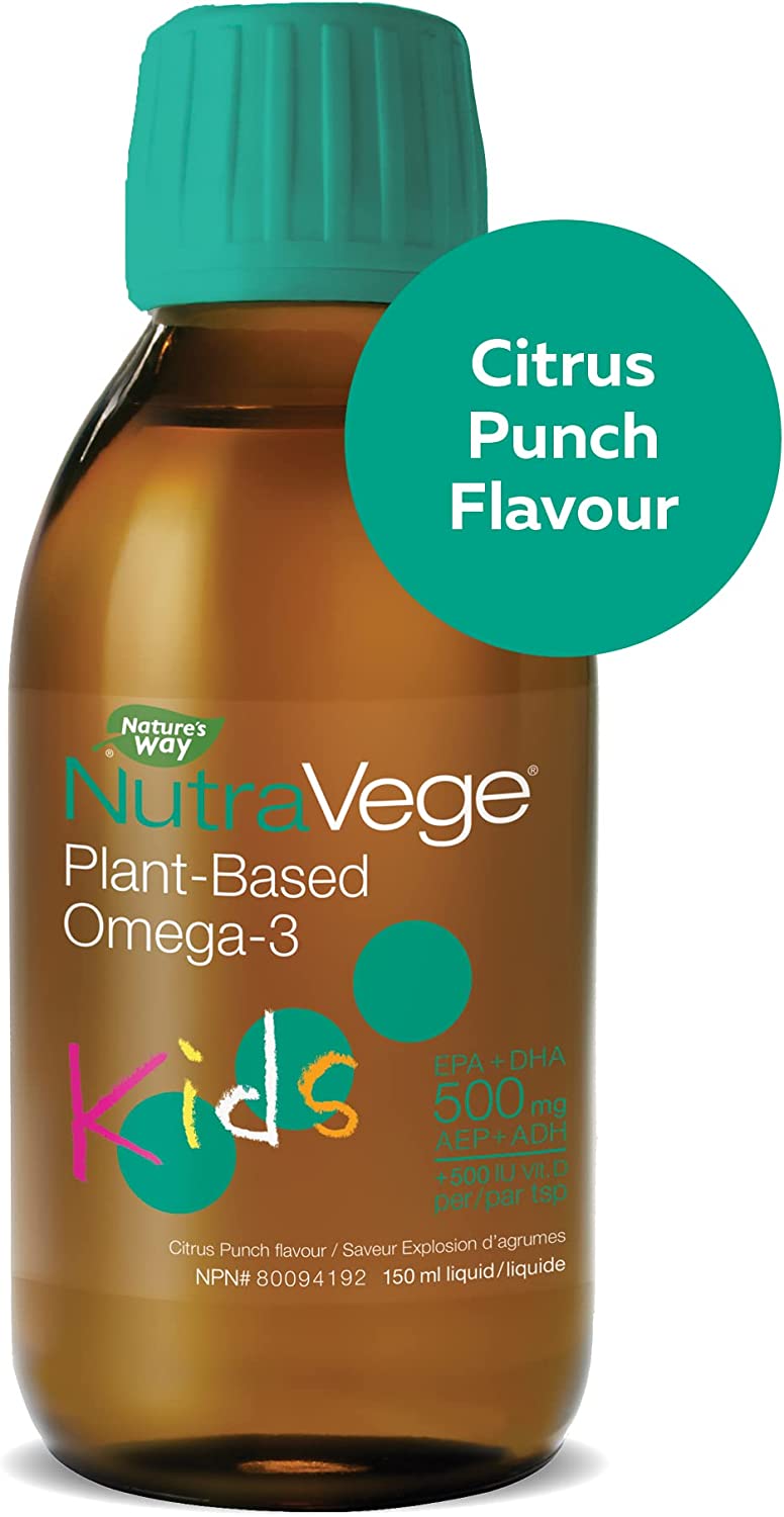 NutraVege Plant-based Omega-3 Kids