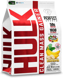 Perfect Sports HULK Clean Mass Gainer - Banana 10 lb - - Mass Gainer