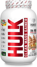 Perfect Sports HULK Clean Mass Gainer - Chocolate Ice Cream 3 lb - - Mass Gainer