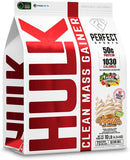 Perfect Sports HULK Clean Mass Gainer - Vanilla Ice Cream 10 lb - - Mass Gainer