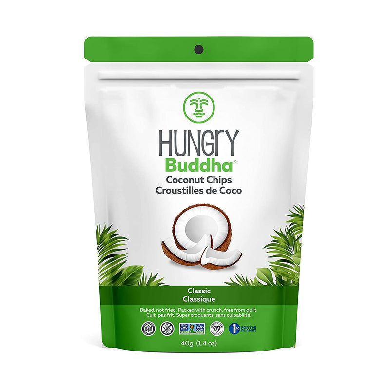 Hungry Buddha Coconut Chips Classic / 12x40g