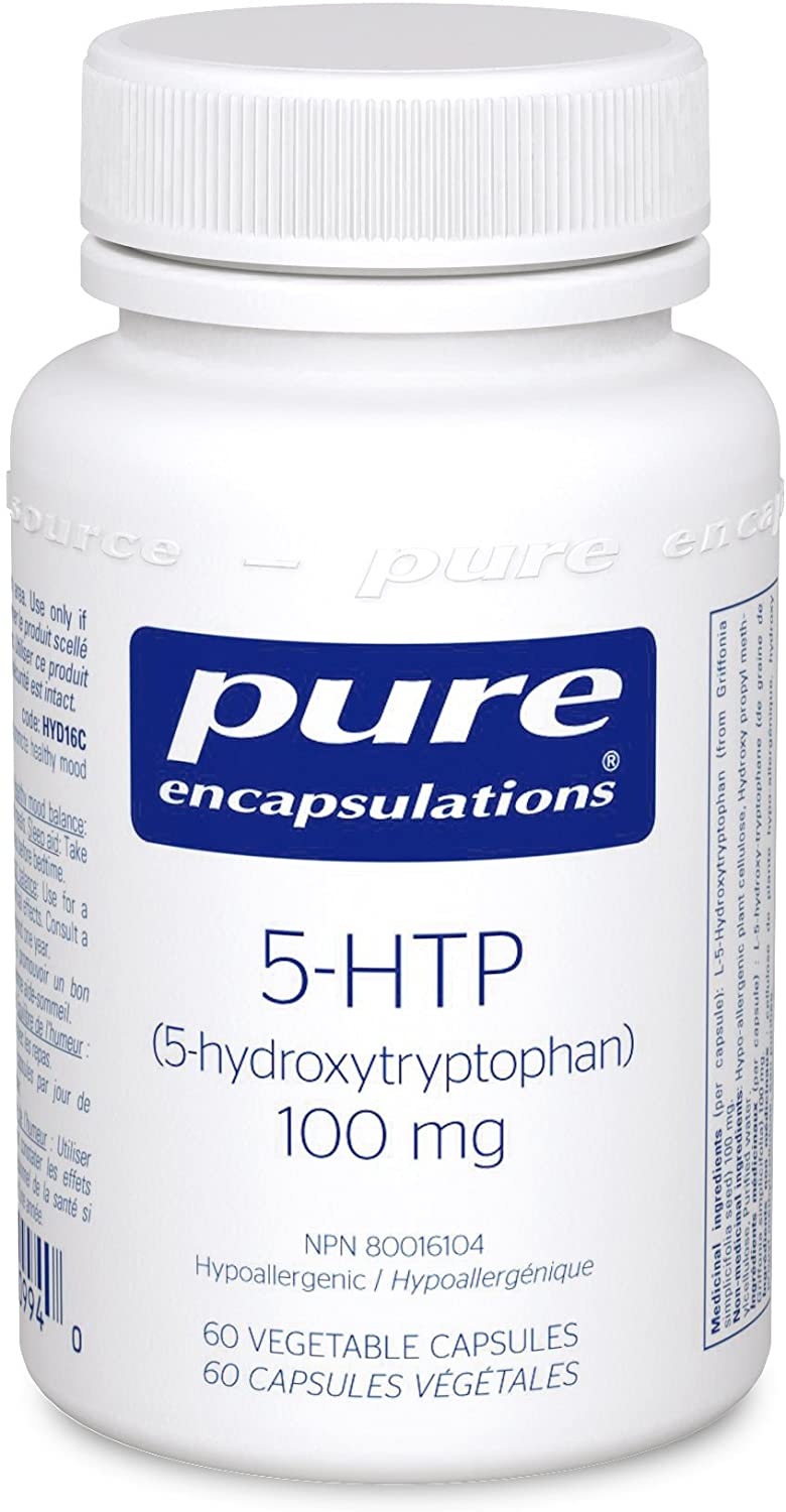 5-HTP 100 mg (5-Hydroxytryptophan)  60 Caps