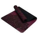 Yoga Design Lab Infinity Yoga Mat - Mandala Burgundy 5 mm - Yoga Mat