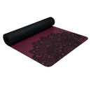 Yoga Design Lab Infinity Yoga Mat - Mandala Burgundy 5 mm - Yoga Mat