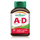 Jamieson Vitamin A & D - 100 Softgels - Multivitamin