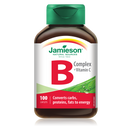 Jamieson B-Complex + Vitamin C - 100 Caplets - - Vitamin B