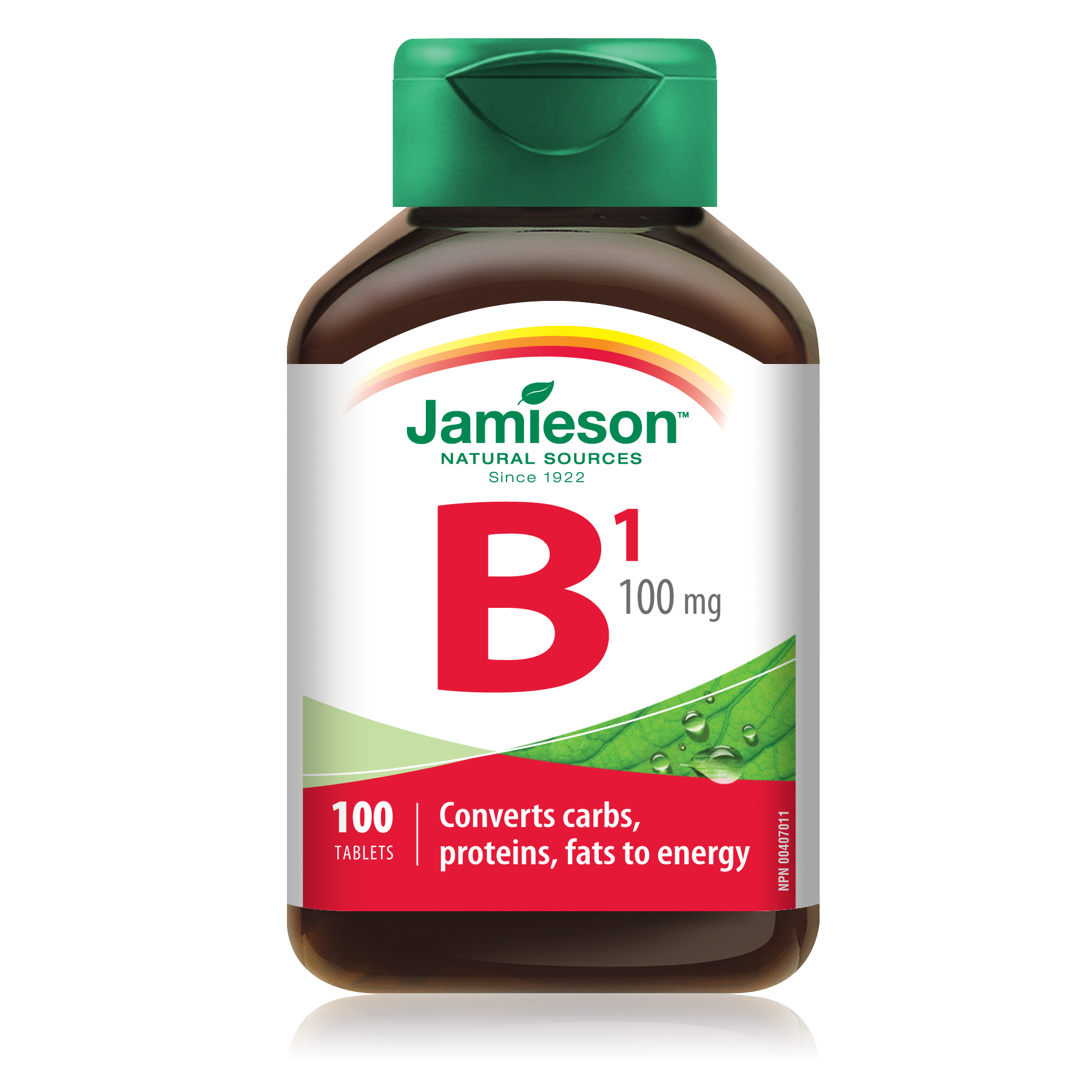 Jamieson  Vitamin B1 (Thiamine) 100 Tablets