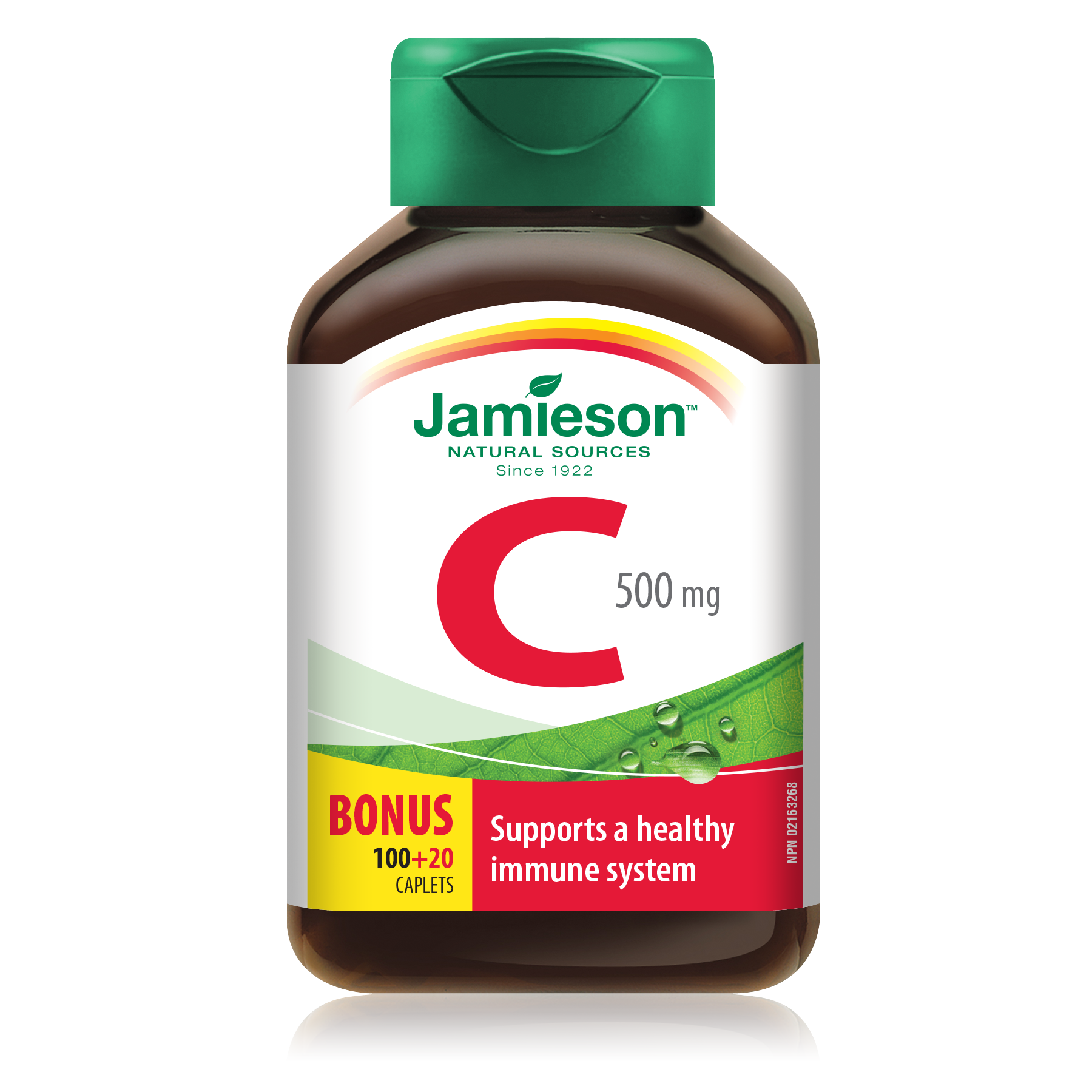 Jamieson Vitamin C 120 Caplets / Size