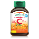 Jamieson Vitamin C Chew - Tangy Orange 120 Tablets 04 30 2027 - Vitamin C