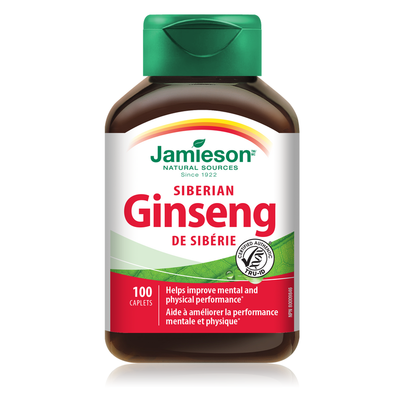 Jamieson Siberian Ginseng 100 Caplets