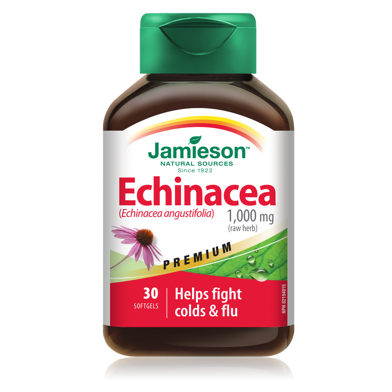 Jamieson Echinacea 1,000mg 30 Softgels