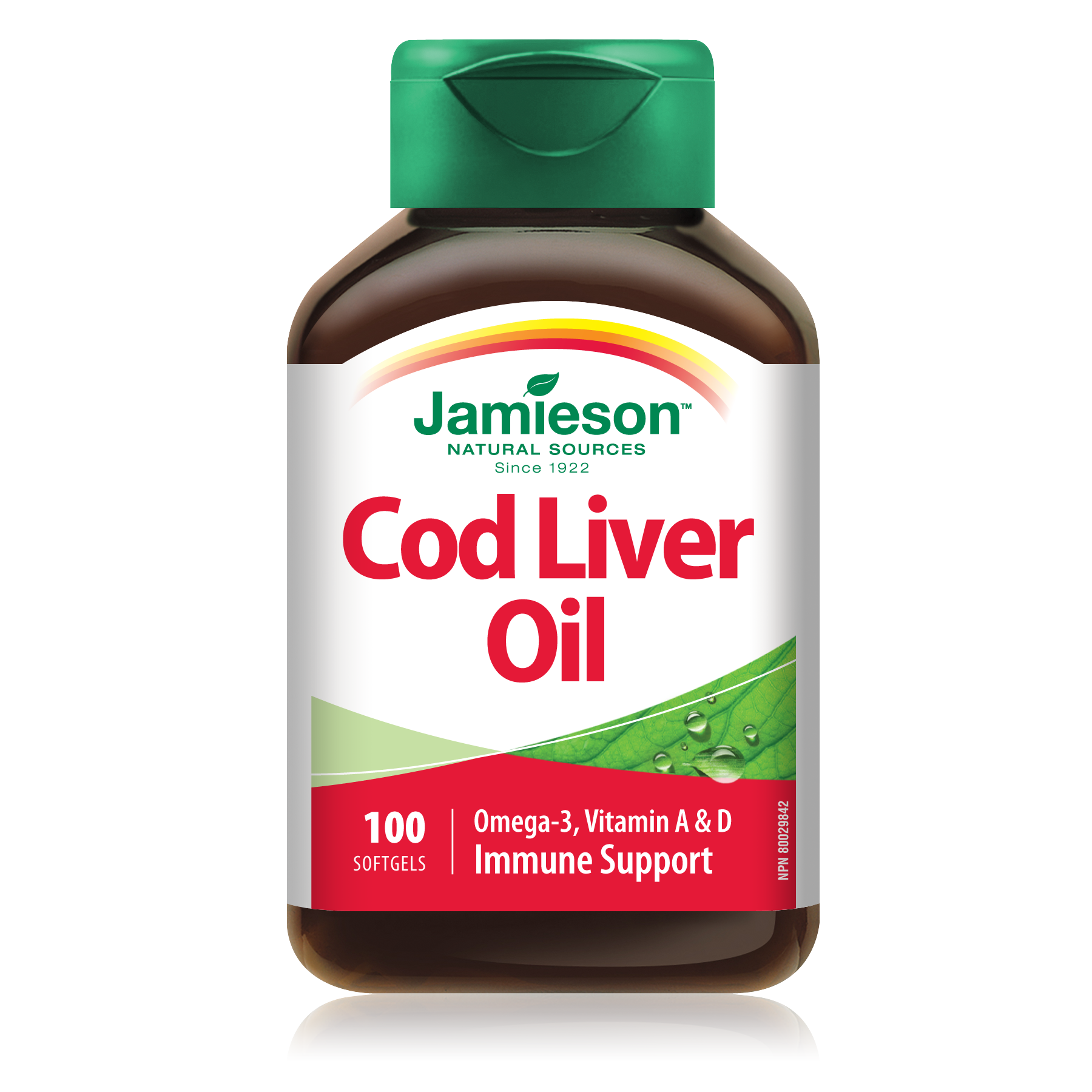 Jamieson Cod Liver Oil 100 Softgels