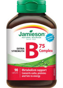 Jamieson B Complex - 90 Caplets 75mg - Vitamin B