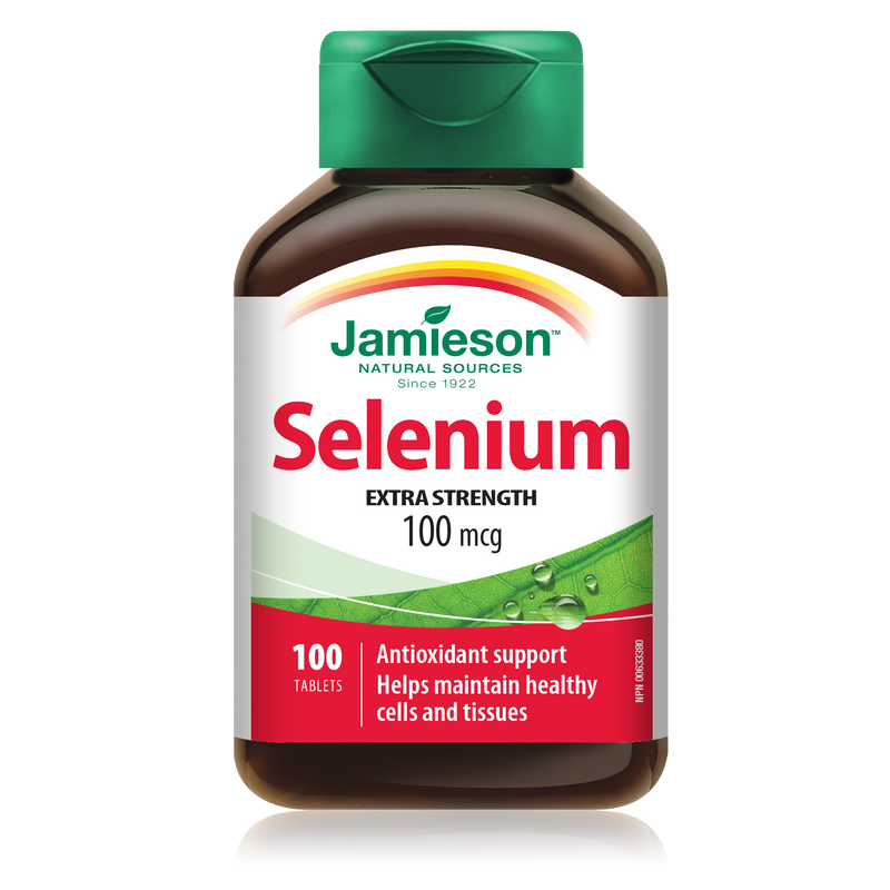Jamieson Selenium 100mcg 100 Tablets