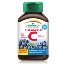 Jamieson Vitamin C Chew - Blueberry 120 Tablets 11 30 2025 - Vitamin C