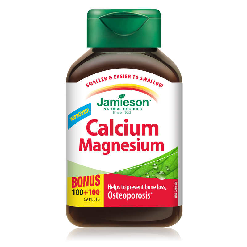 Jamieson Calcium Magnesium 200 Caplets