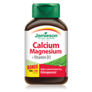 Jamieson Calcium, Magnesium & Vitamin D3 - 200 Caplets - Minerals