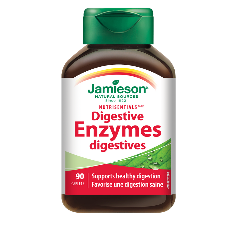 Jamieson Nutrisentials Digestive Enzymes 90 Caplets