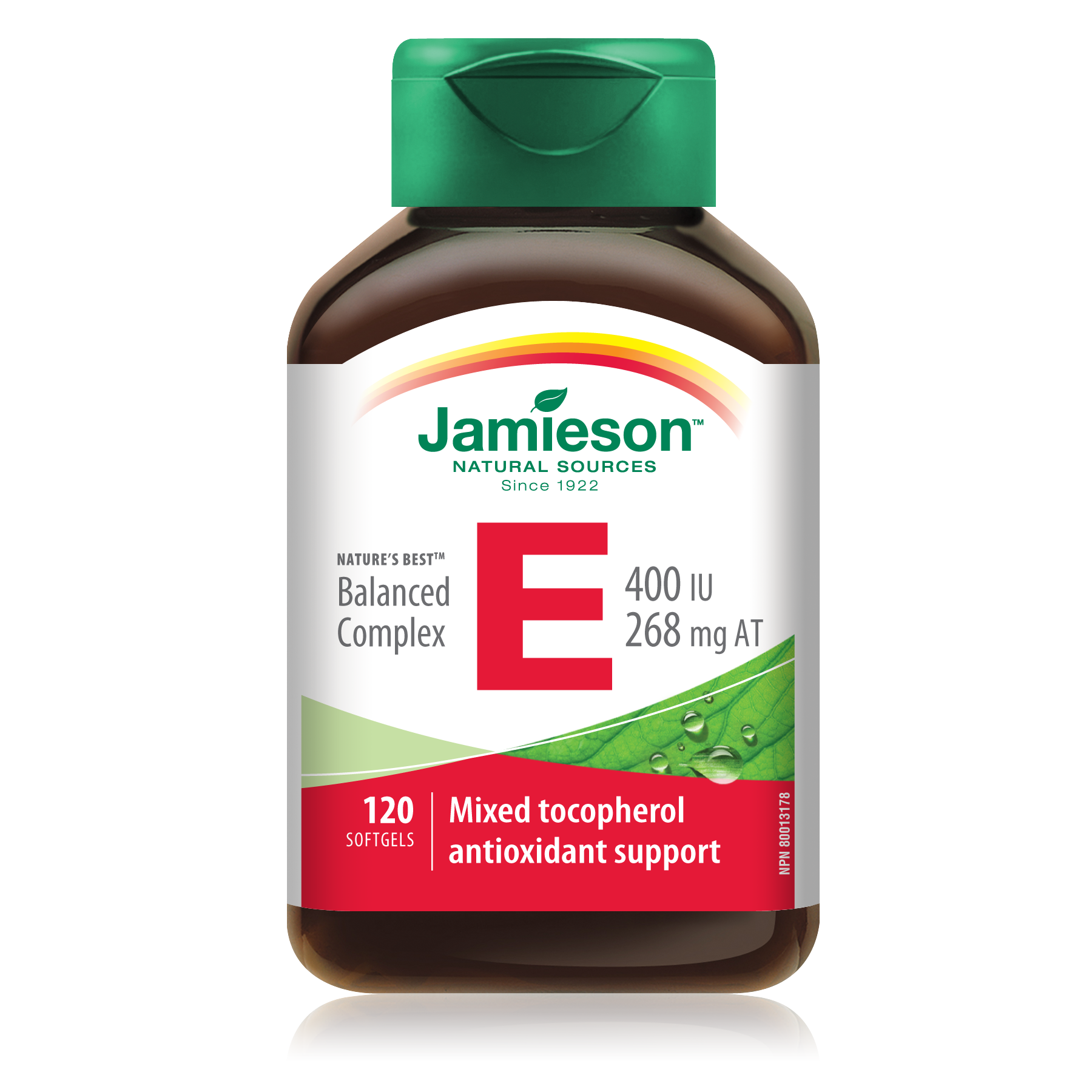Jamieson Vitamin E Premium Extra Strength 120 Softgels