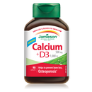 Jamieson Calcium + Vitamin D3 - 90 Caplets - - Calcium