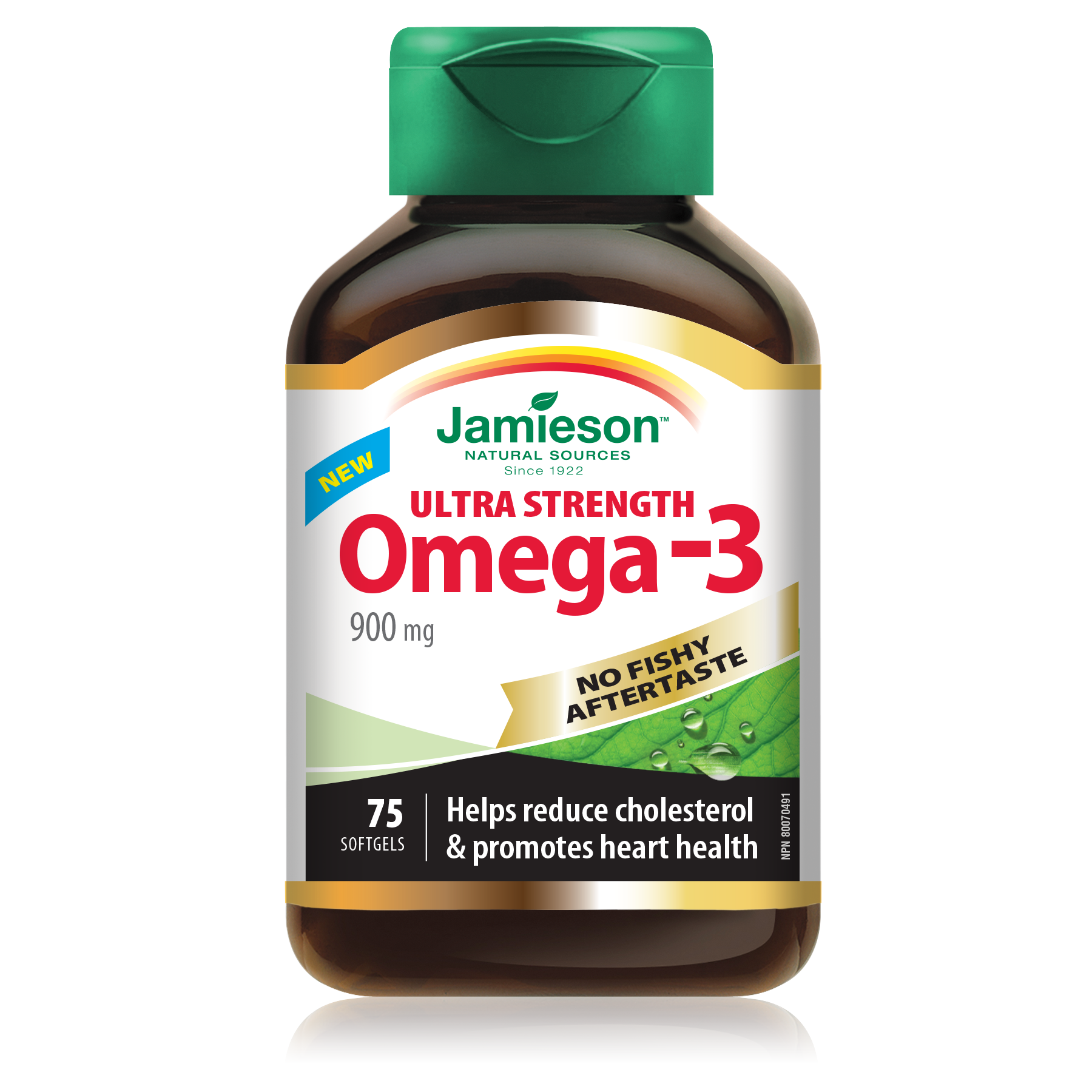 Jamieson Ultra-Strength Omega-3 900mg 75 Softgels