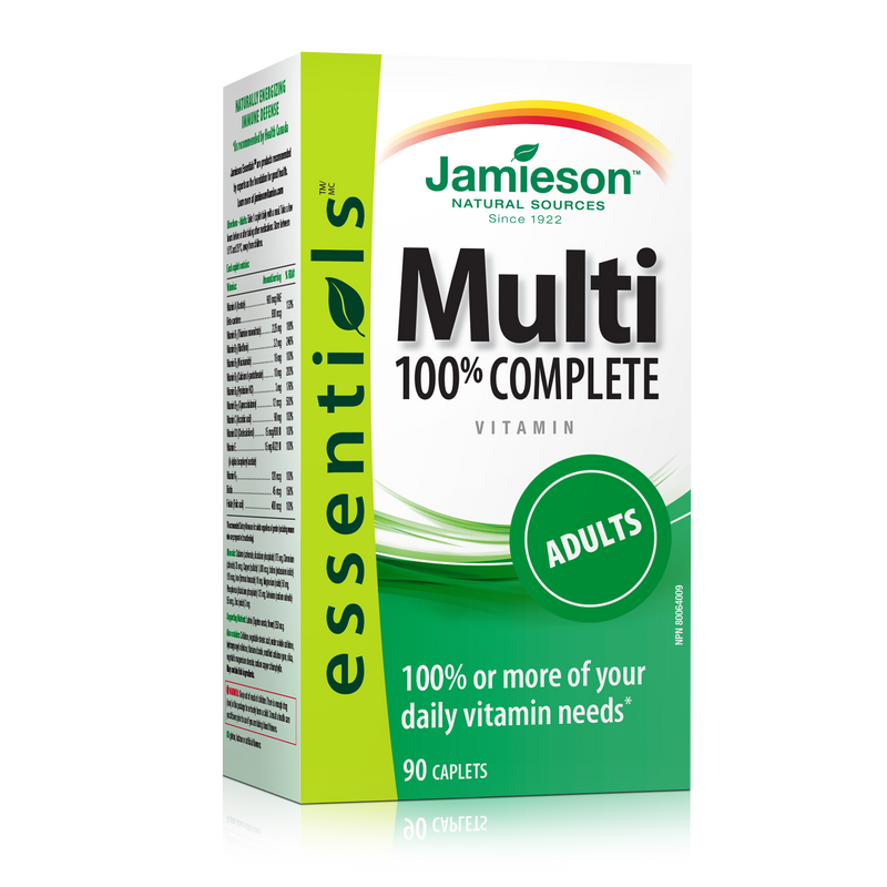 Jamieson 100% Complete Multi Adult 90 Caplets