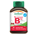 Jamieson Vitamin B12 Fast-Dissolving - 5000mcg 45 Tablets Cherry - Vitamin B