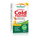 Jamieson Cold Fighter Chewable - Honey Lemon 30 Chewable Tablets - Supplements