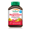 Jamieson Magnesium Mineral Complex - 60 Tablets Raspberry Mango - Magnesium