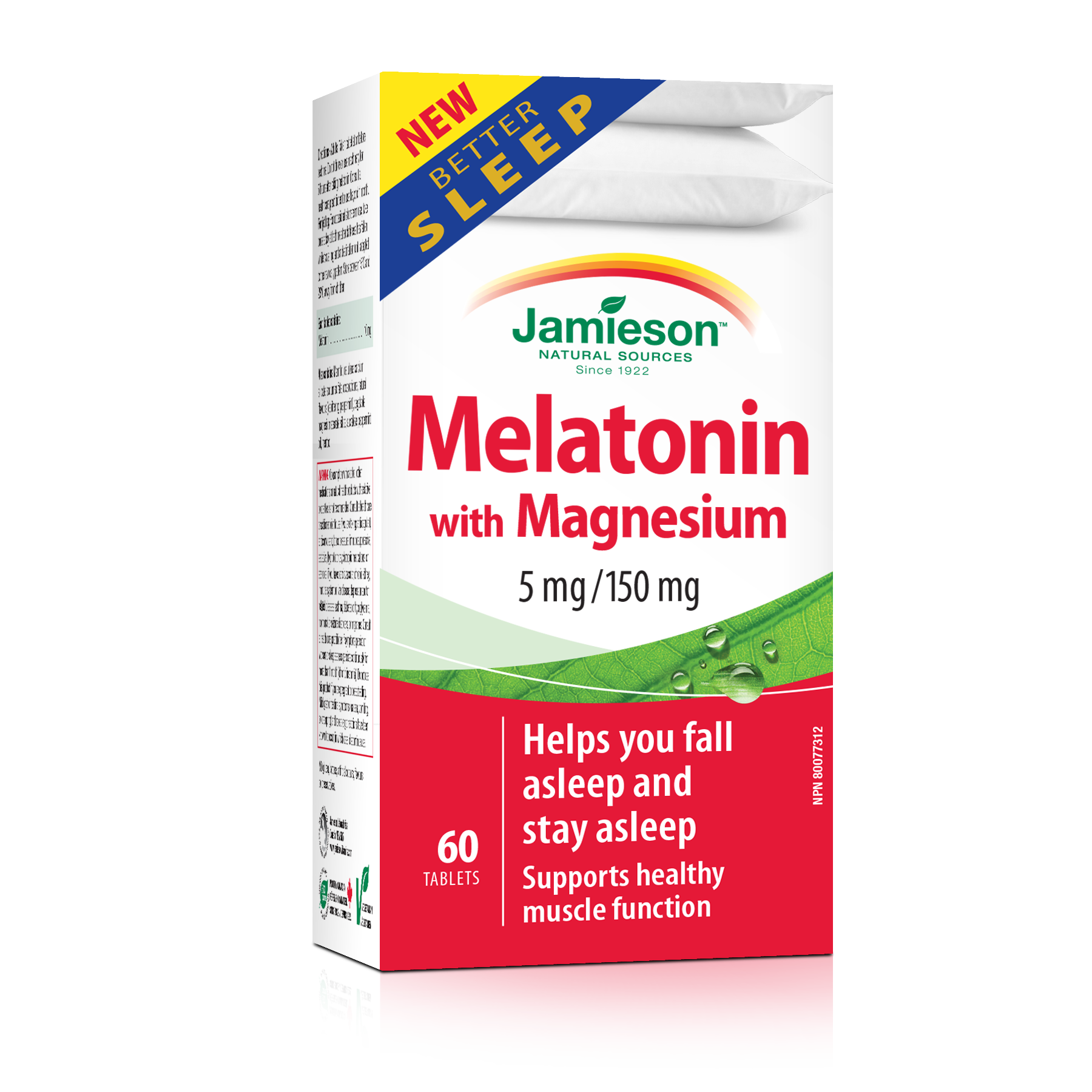 Jamieson Melatonin with Magnesium - 60 Tablets - Mela
