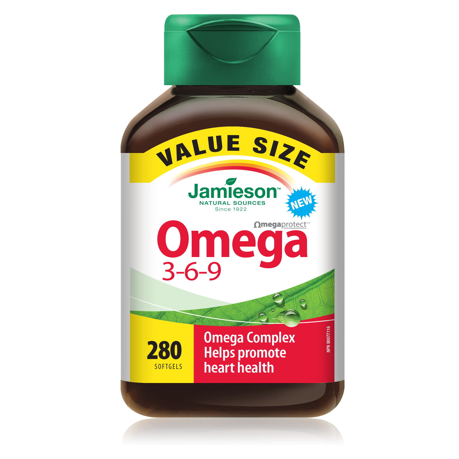 Jamieson OmegaProtect Omega 3-6-9 280 Softgels