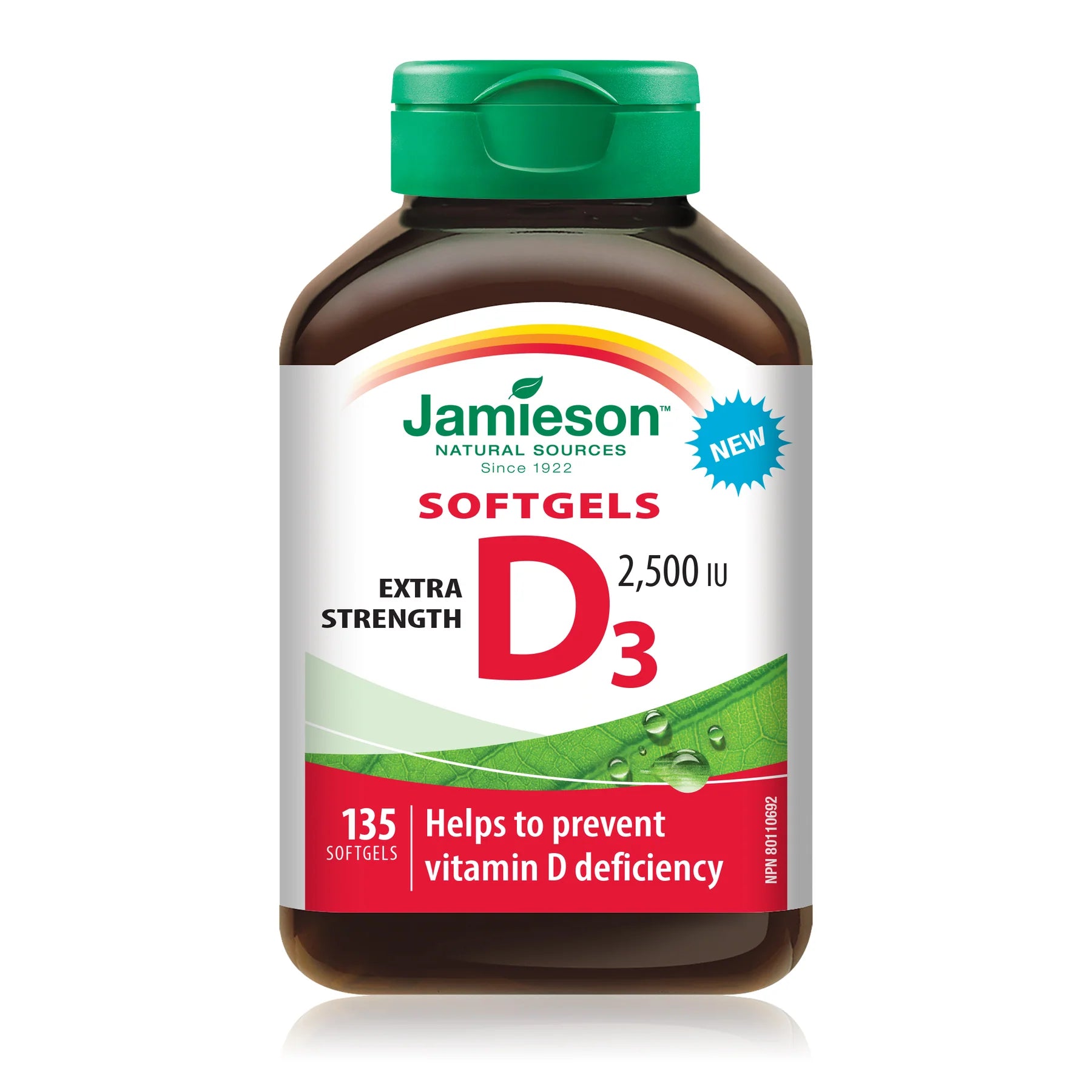 Gélules de vitamine D3 extra-forte de Jamieson