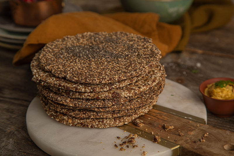 KZ Clean Eating Organic Crispbread - Chia 160g - Crisps