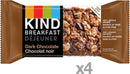 Kind Breakfast Bar - 4-pack Dark Chocolate - - Bars
