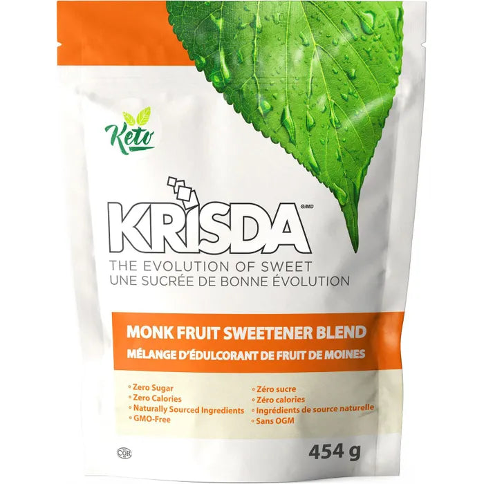 Krisda Monk Fruit Sweetener Blend - 454g - Sweetener