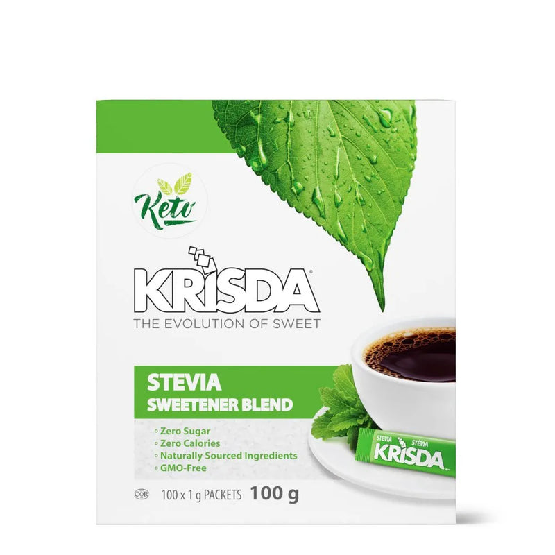 Krisda Stevia Sweetener Blend 100x1g