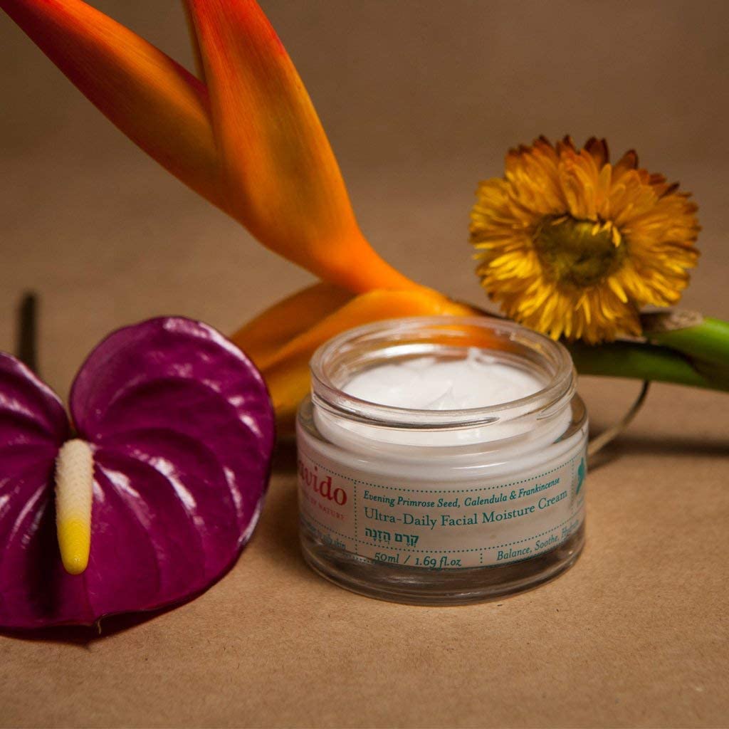 Lavido Ultra Daily Facial Moisture Cream 50ml / Evening Primrose Seed, Calendula & Frankincense