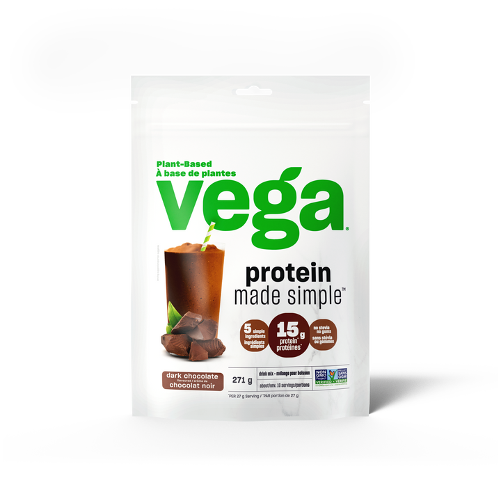 Vega Protein Made Simple - Dark Chocolate 271g - Protein Powder