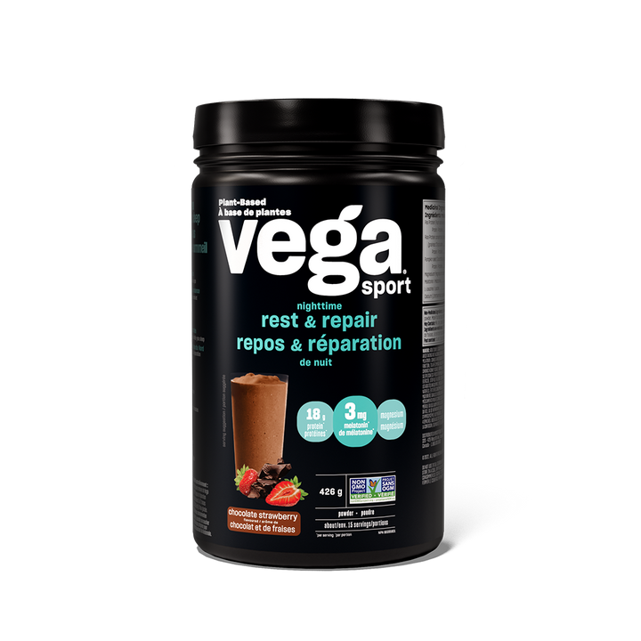 Vega Sport Rest & Repair - Chocolate Strawberry 426g - Protein Powder