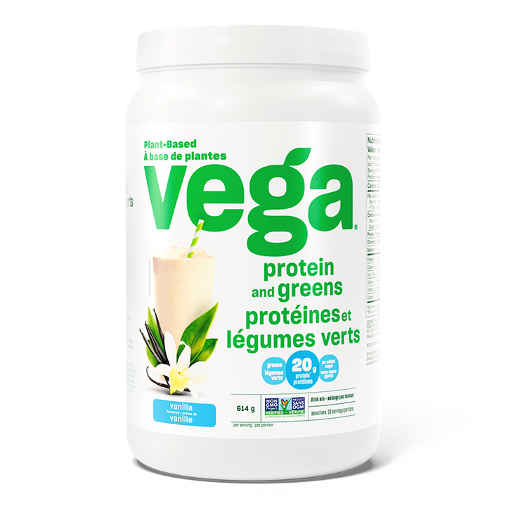 Vega Protein & Greens - Vanilla 614g - - Protein Powder